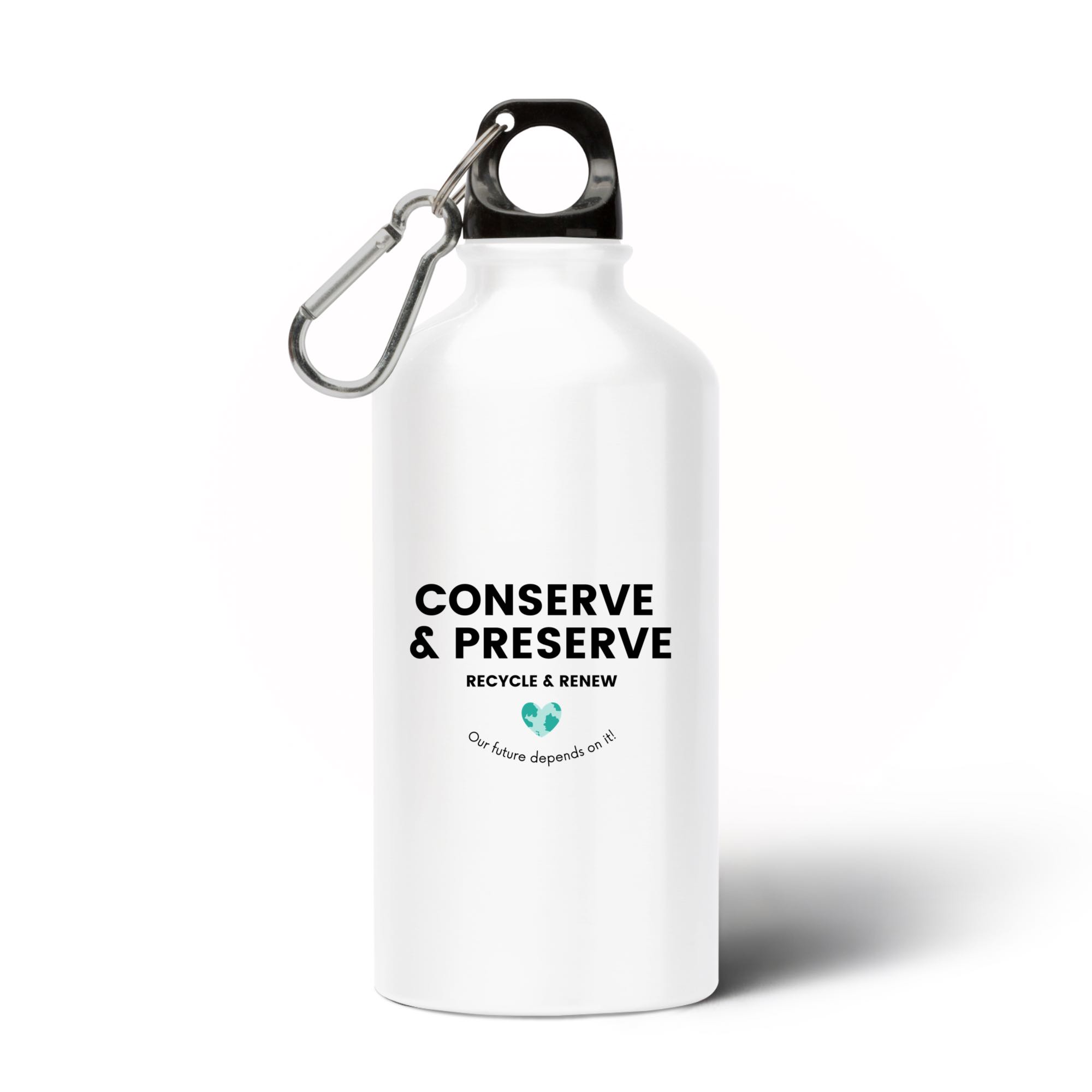 Aluminium Water Bottle - Converse and Preserve